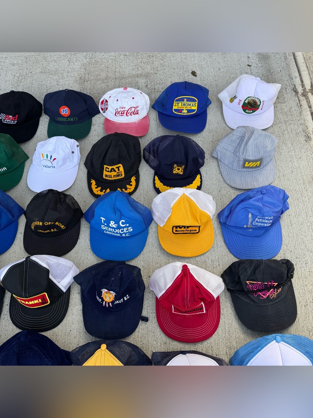 Vintage Lot Of 42 Trucker Hats Caps Snapbacks All Good Quality Foam/Snaps Mesh - Picture 3 of 7